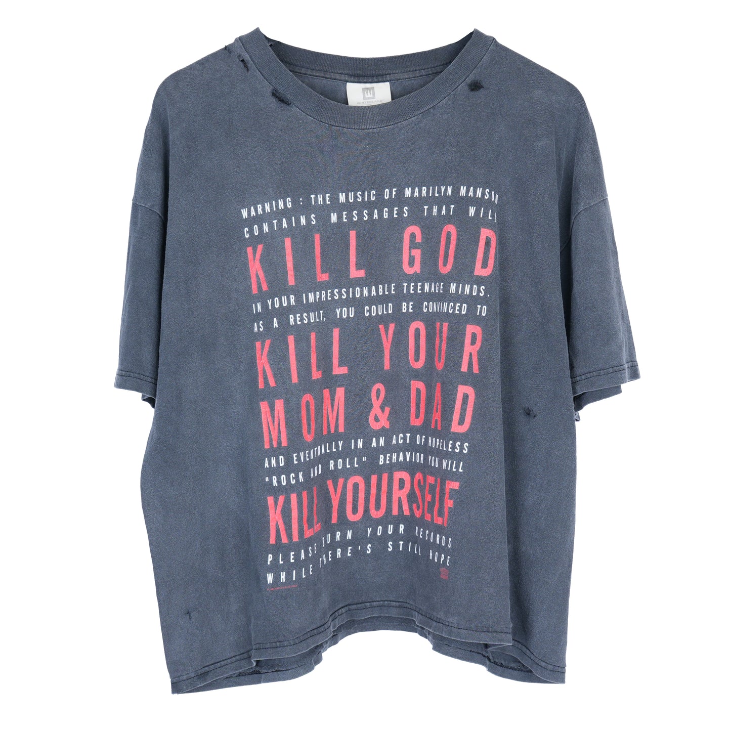 VINTAGE MARILYN MANSON KILL YOURSELF T-SHIRT