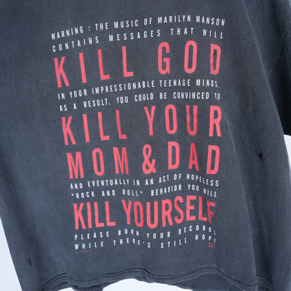 VINTAGE MARILYN MANSON KILL YOURSELF T-SHIRT