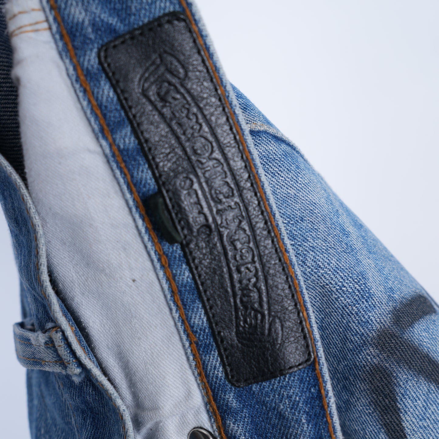 CHROME HEARTS BLUE STENCIL JEAN