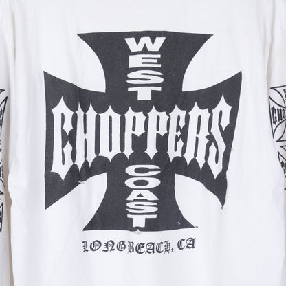 WEST COAST CHOPPERS WHITE L/S SHIRT