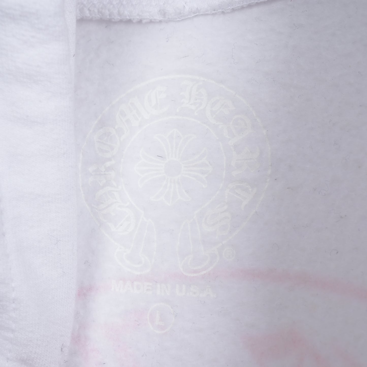 CH WHITE FLORAL HOT PINK HOODIE