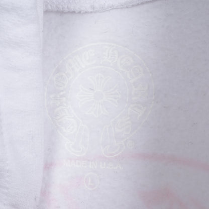 CH WHITE FLORAL HOT PINK HOODIE