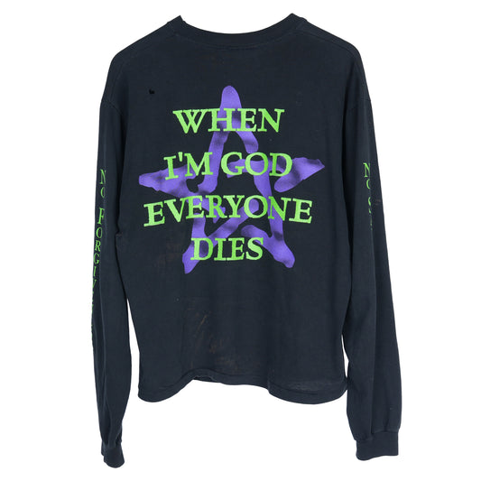 VINTAGE MARILYN MANSON WHEN I'M GOD EVERYONE DIES LONG SLEEVE