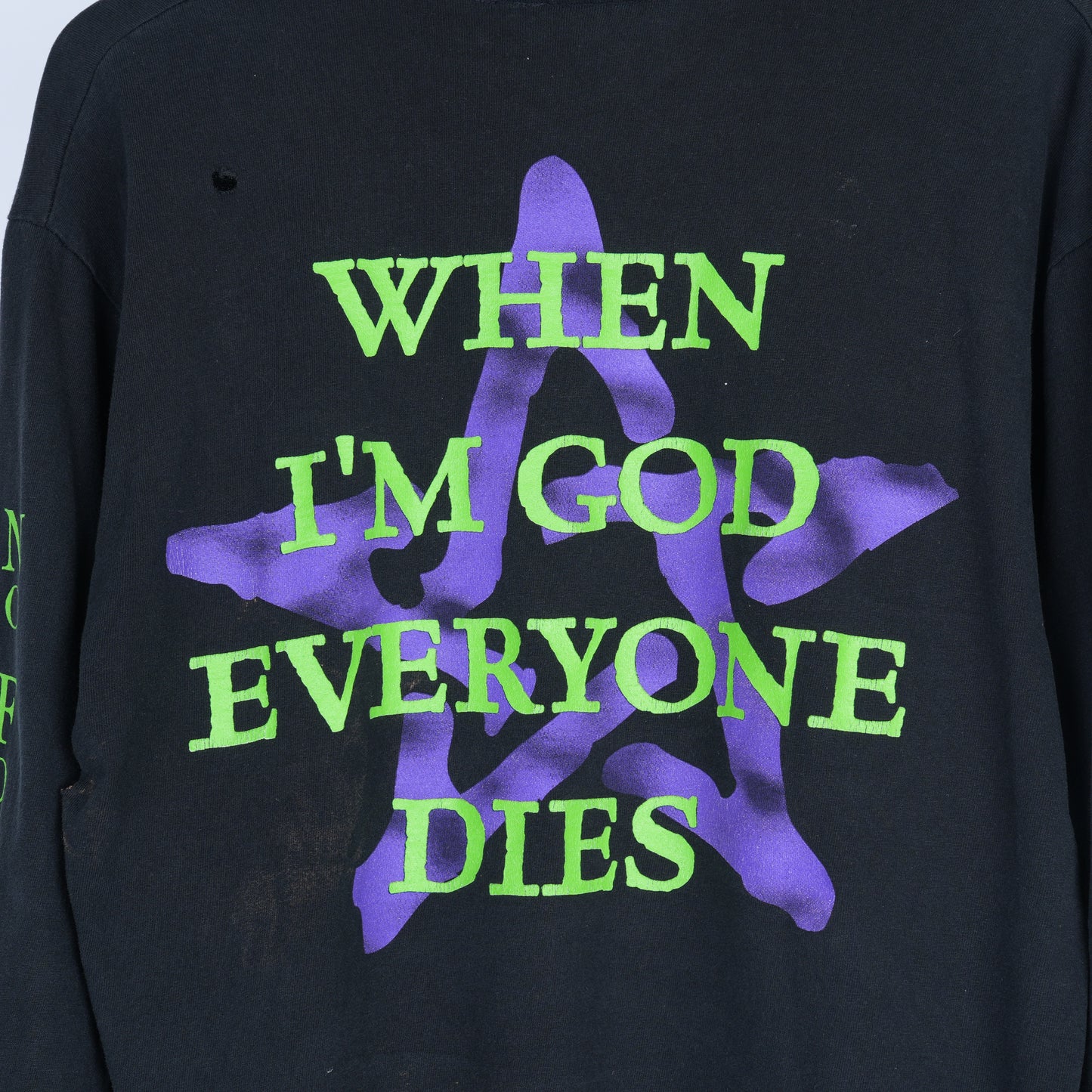 VINTAGE MARILYN MANSON WHEN I'M GOD EVERYONE DIES LONG SLEEVE