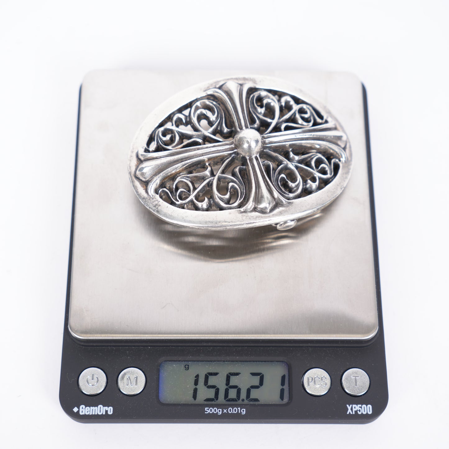 CHROME HEARTS OVAL BUCKLE