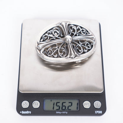 CHROME HEARTS OVAL BUCKLE