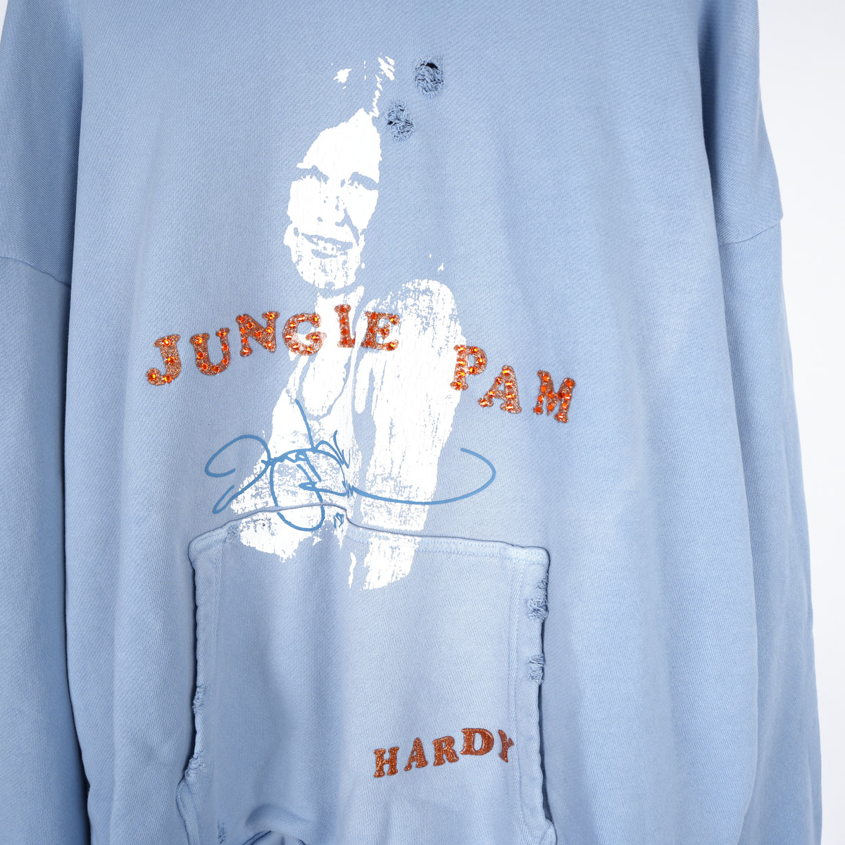 PALY HOLLYWOOD BLUE 'JUNGLE PAM' HOODIE