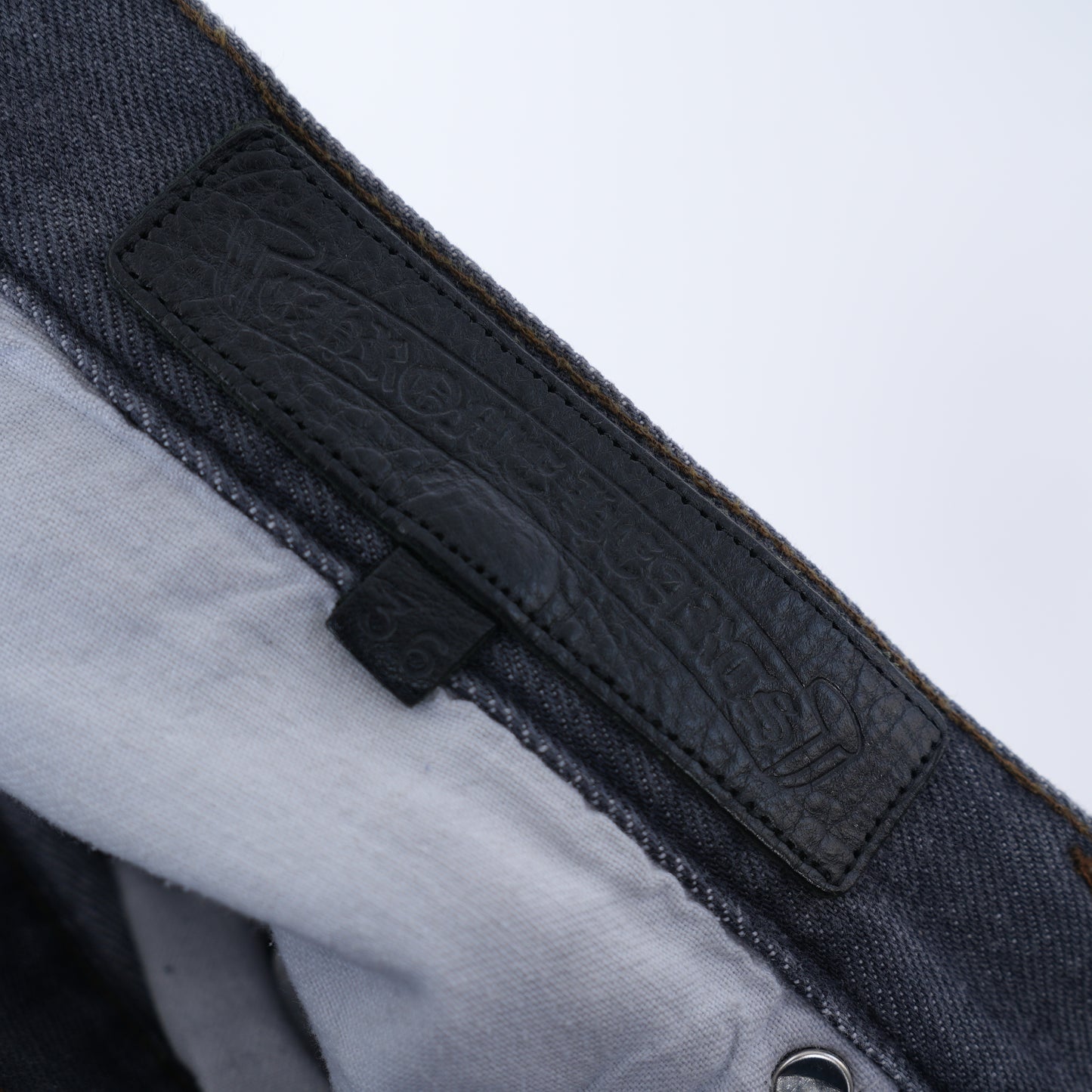 CHROME HEARTS PURPLE ST. BARTH LEVI DENIM