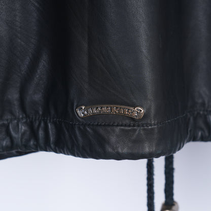 CHROME HEARTS 1 OF 1 MATTY BOY HANDPAINTED LEATHER JACKET