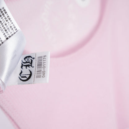 CHROME HEARTS PINK T BAR TANK TOP
