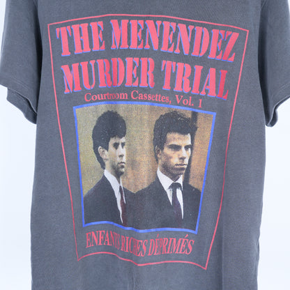 MENENDEZ BROTHERS SHORT SLEEVE FADED T-SHIRT