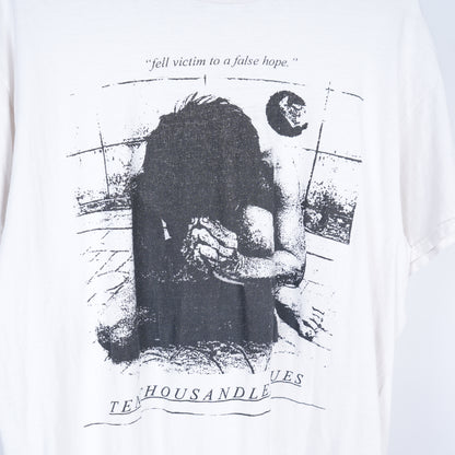 VINTAGE FALSE HOPE WHITE PUNK T-SHIRT