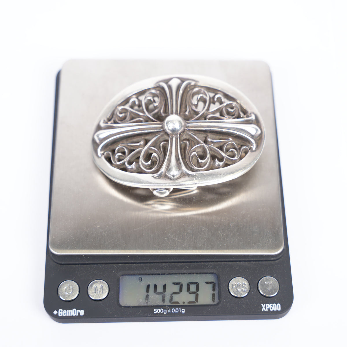 CHROME HEARTS OVAL BELT BUCKLE