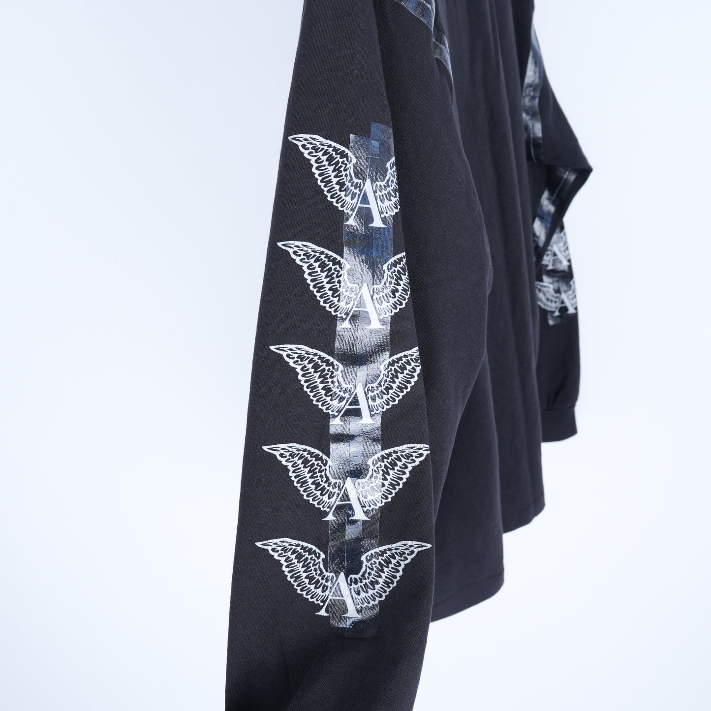 ALEXANDER DIGENOVA TAPED SEAM LOGO LONG SLEEVE