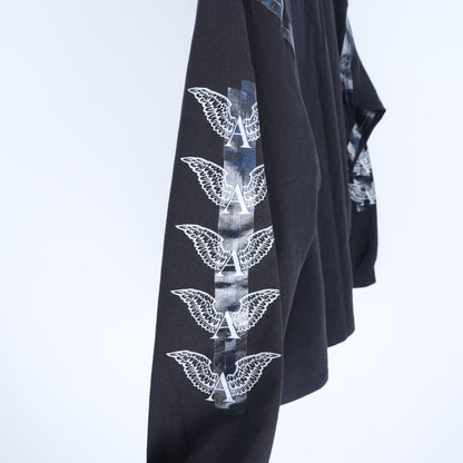 ALEXANDER DIGENOVA TAPED SEAM LOGO LONG SLEEVE