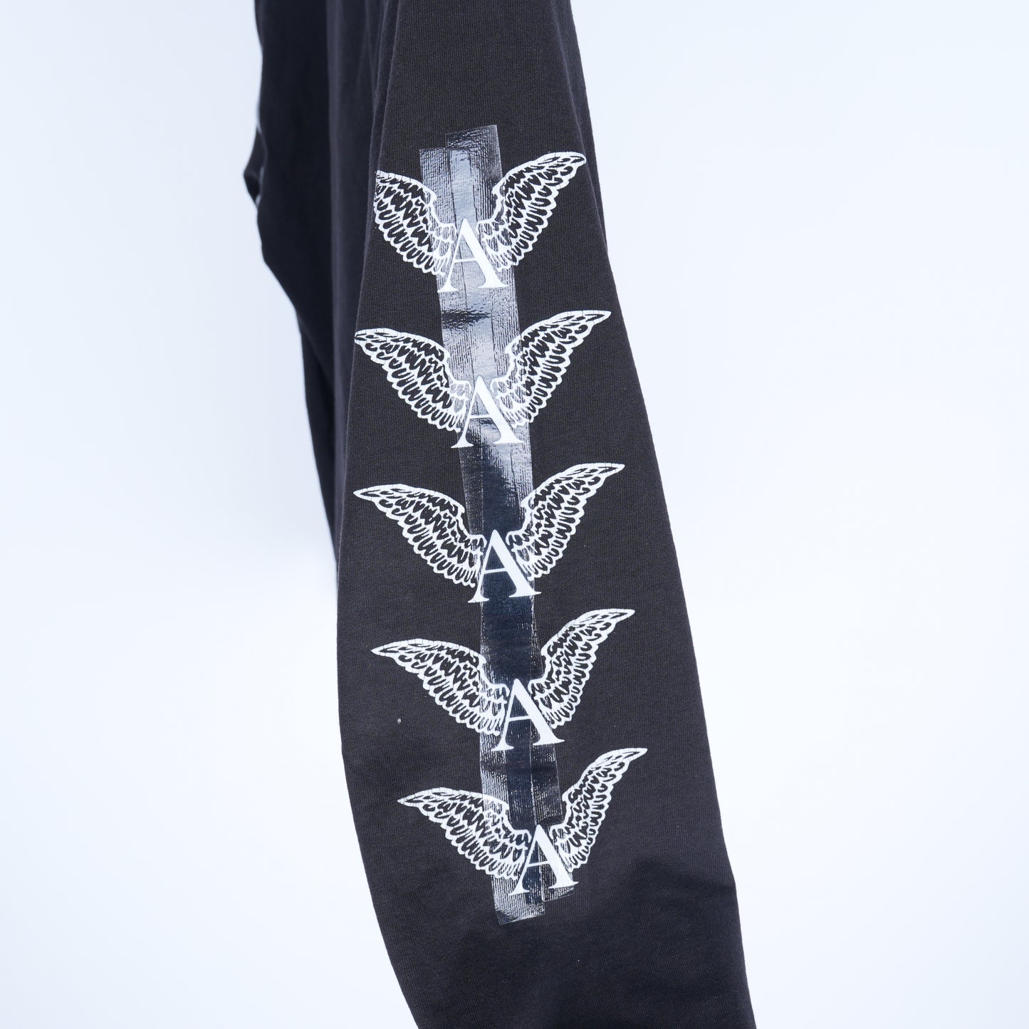 ALEXANDER DIGENOVA TAPED SEAM LOGO LONG SLEEVE