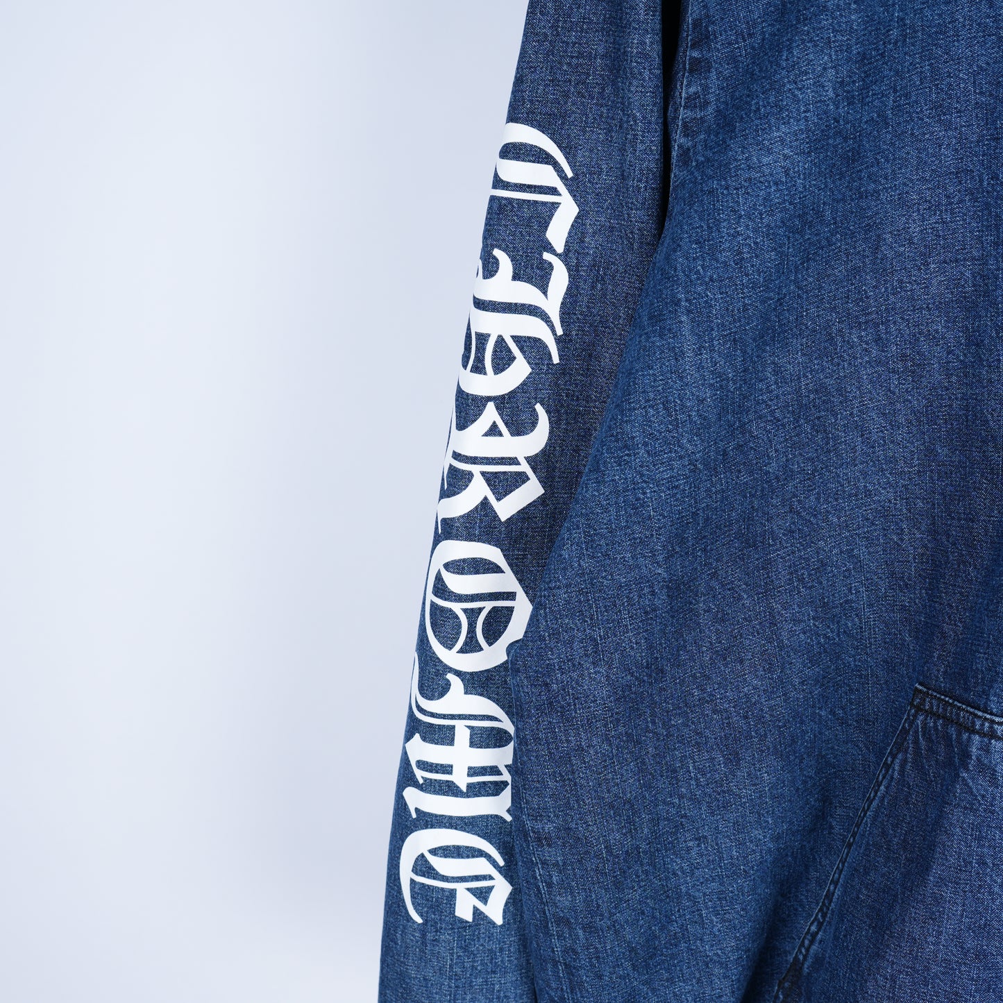 CHROME HEARTS SCRIPT DENIM ANORAK
