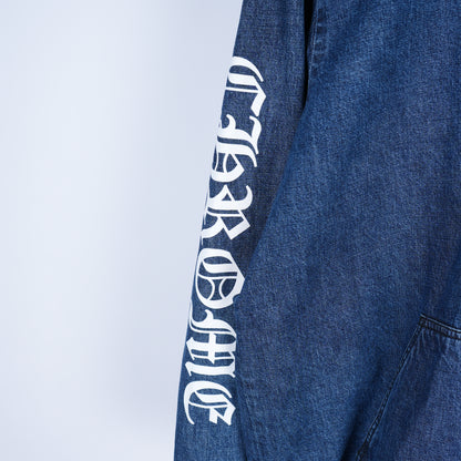 CHROME HEARTS SCRIPT DENIM ANORAK