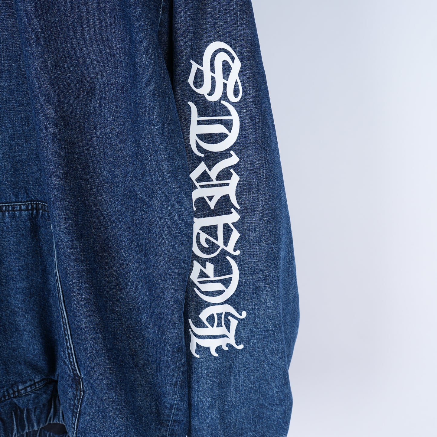 CHROME HEARTS SCRIPT DENIM ANORAK