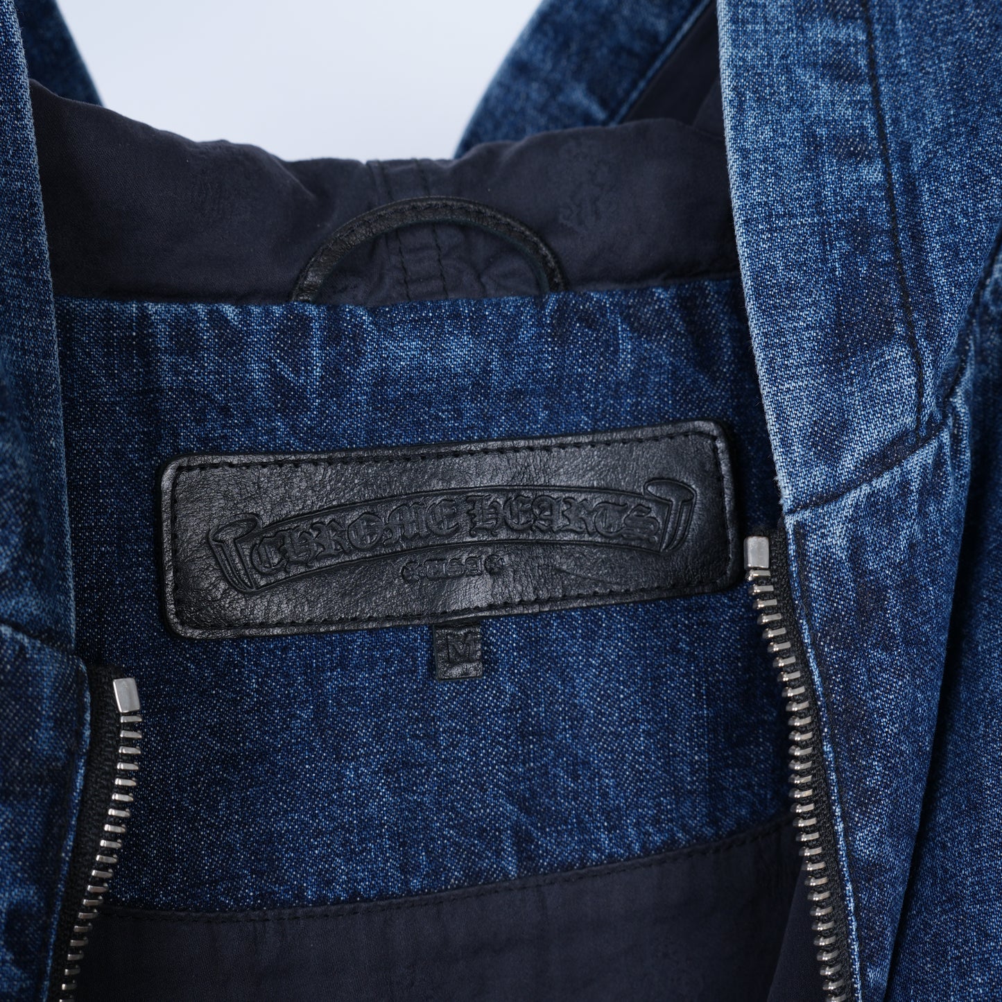CHROME HEARTS SCRIPT DENIM ANORAK