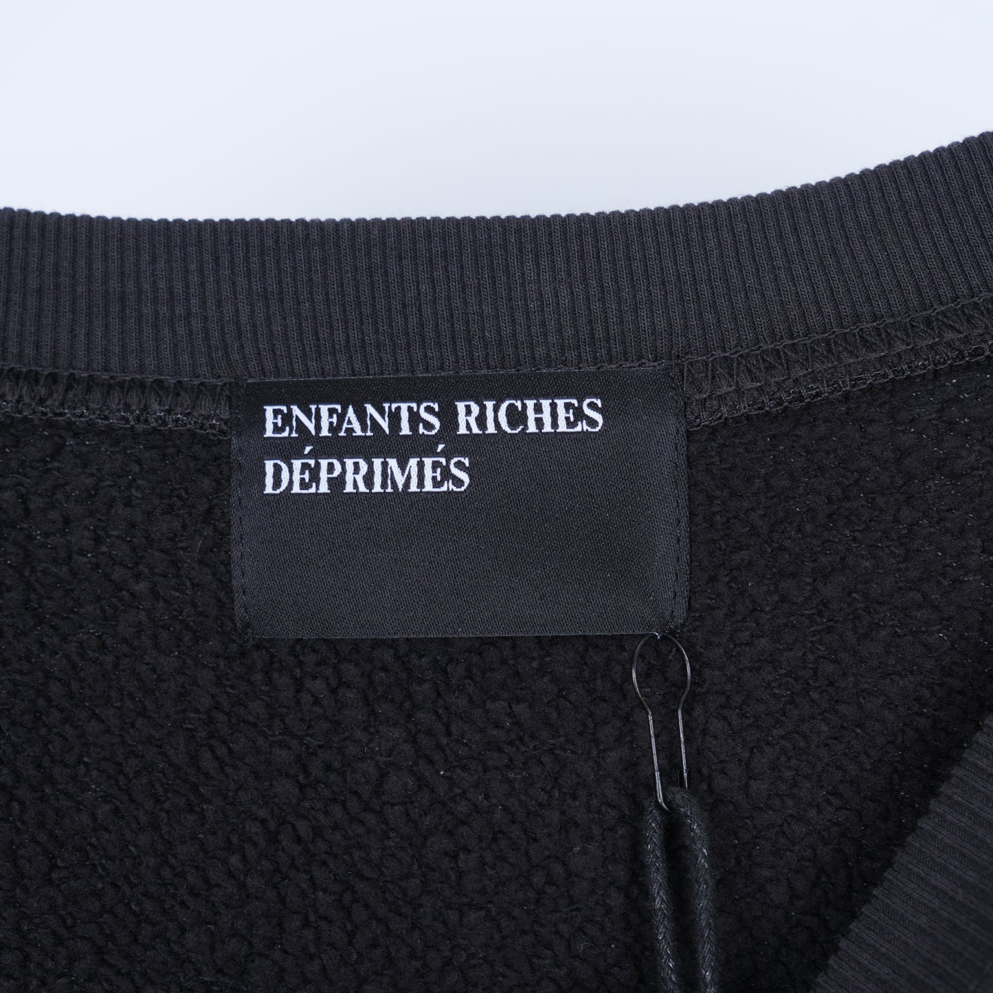 Black Le Rosey Crewneck