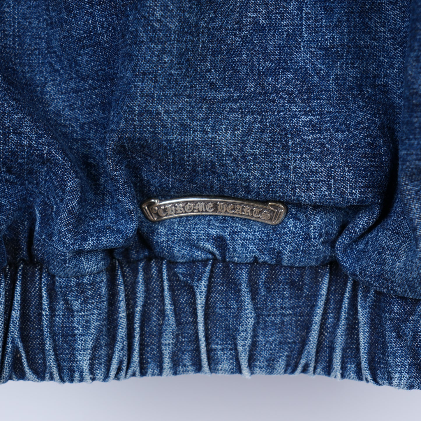 CHROME HEARTS SCRIPT DENIM ANORAK