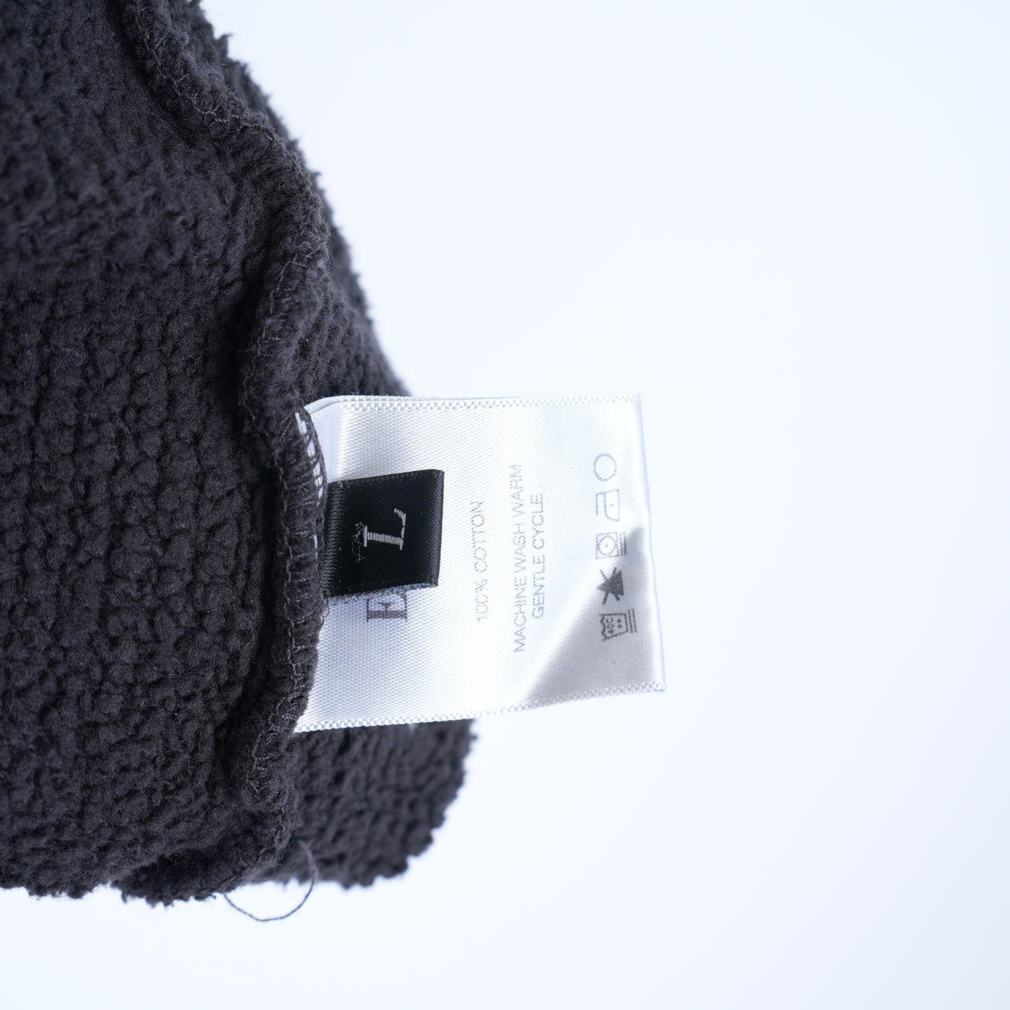 Black Le Rosey Crewneck