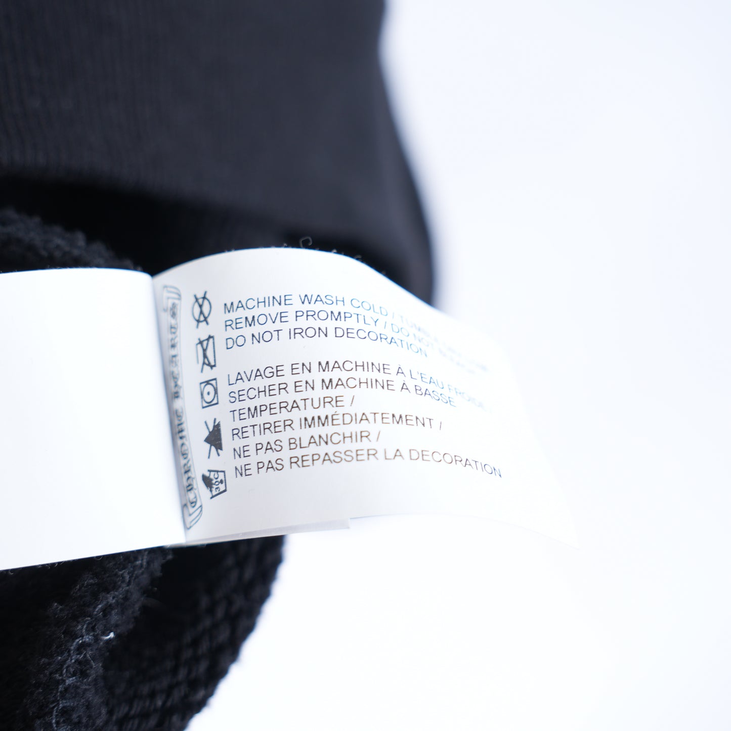 CHROME HEARTS CEMETERY EMBROIDERED HOODIE