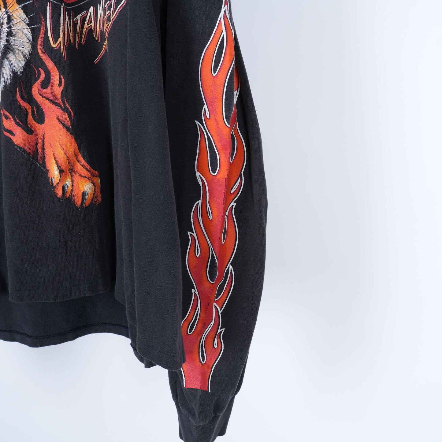 HARLEY UNTAMED TIGER FLAME CROPPED