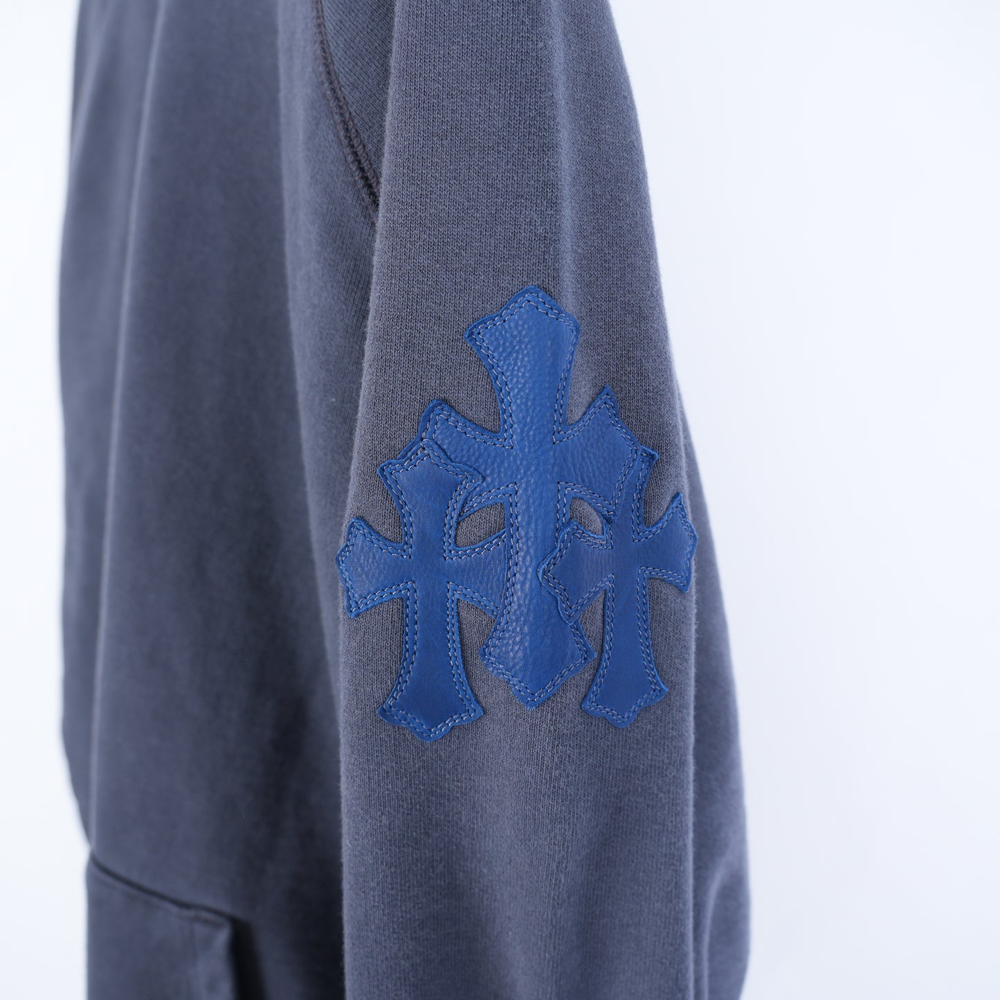 CHROME HEARTS BLUE PAPER JAM HOODIE XXL