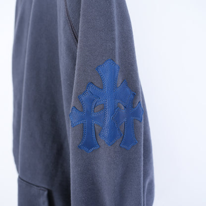 CHROME HEARTS BLUE PAPER JAM HOODIE XXL