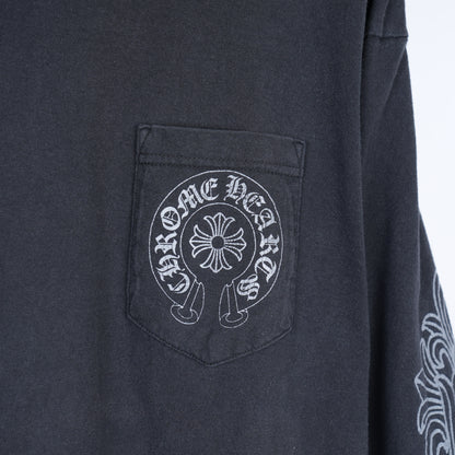 VINTAGE NEW YORK FLORAL LONG SLEEVE T-SHIRT