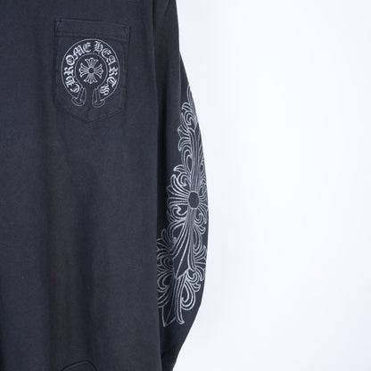 VINTAGE NEW YORK FLORAL LONG SLEEVE T-SHIRT