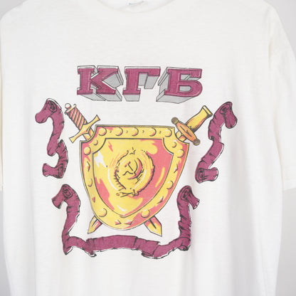 VINTAGE KGB COMMUNIST SOVIET DON'T TALK TEE