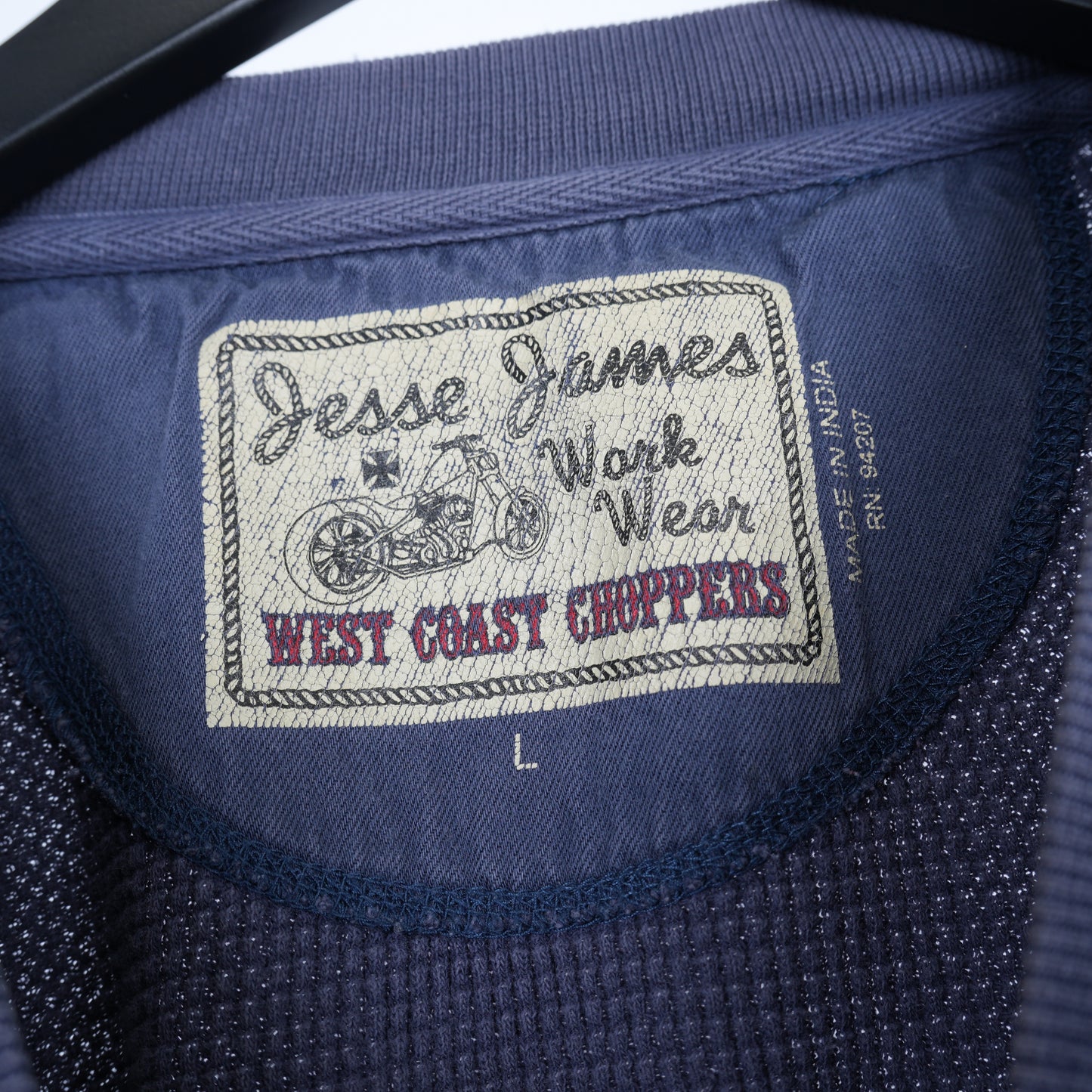 WCC WEST COAST CHOPPERS PURPLE THERMAL LONG SLEEVE