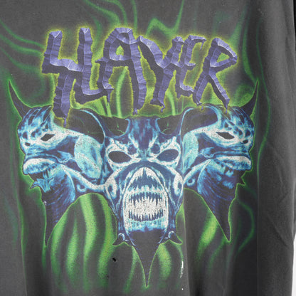 VINTAGE 90'S SLAYER THREE HEAD SKULL TEE