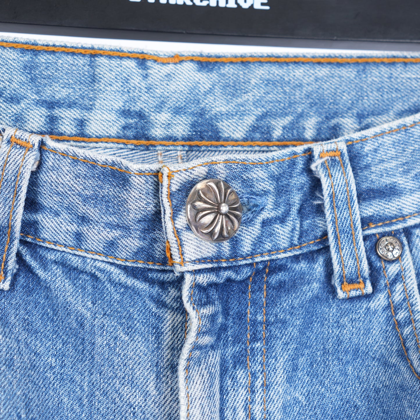 CHROME HEARTS SNOW CAMO 501 LEVI