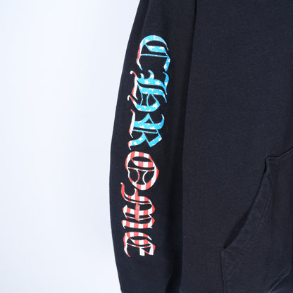 CHROME HEARTS MATTY BOY AMERICAN FLAG LOGO HOODIE