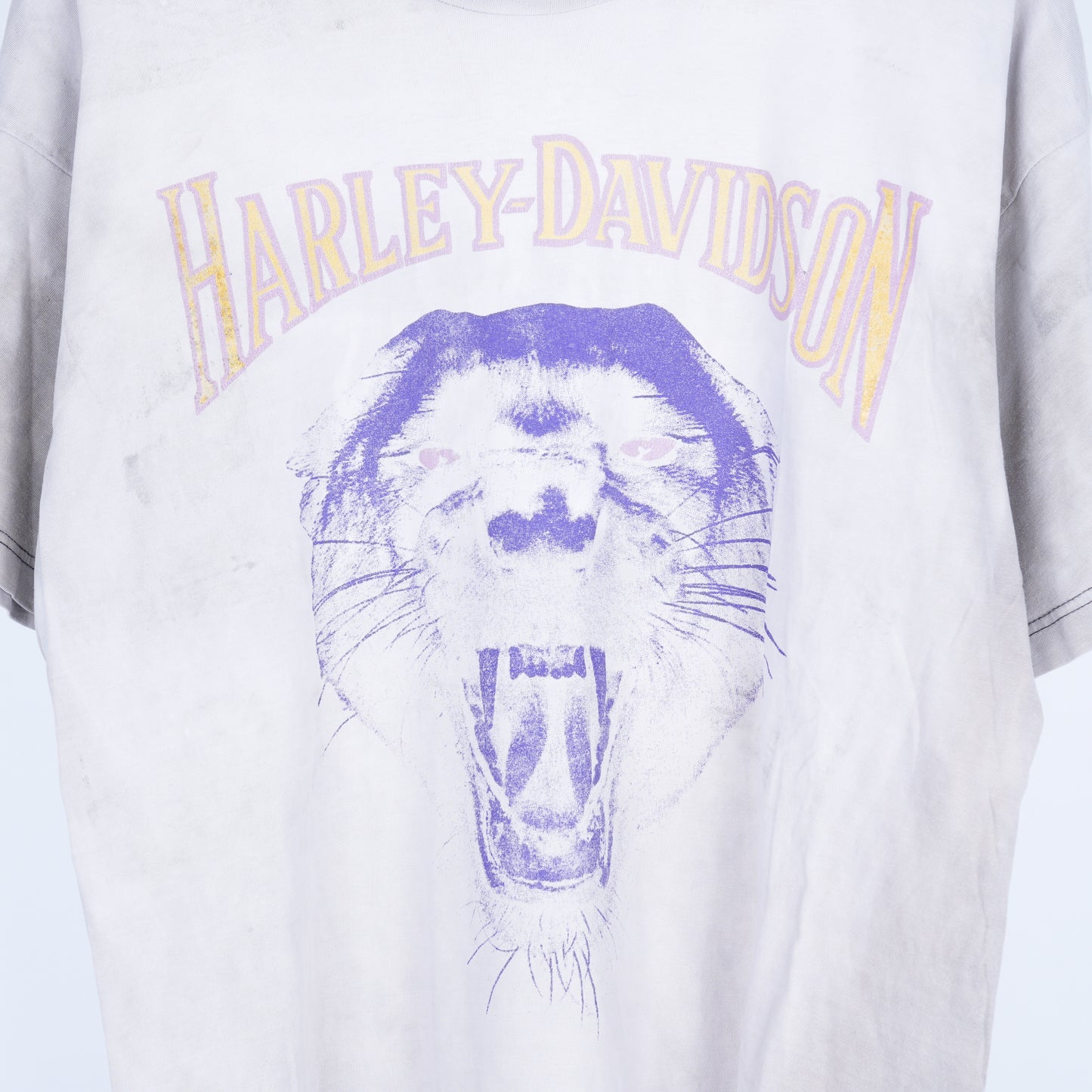 VINTAGE FADED HARLEY PANTHER T-SHIRT