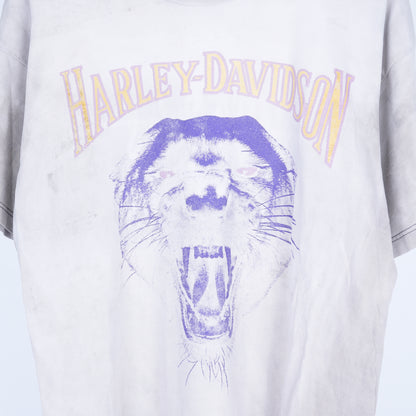 VINTAGE FADED HARLEY PANTHER T-SHIRT