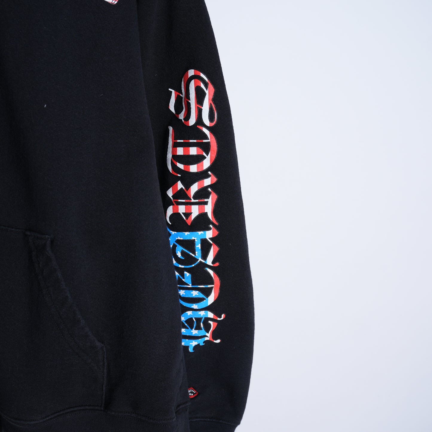 CHROME HEARTS MATTY BOY AMERICAN FLAG LOGO HOODIE