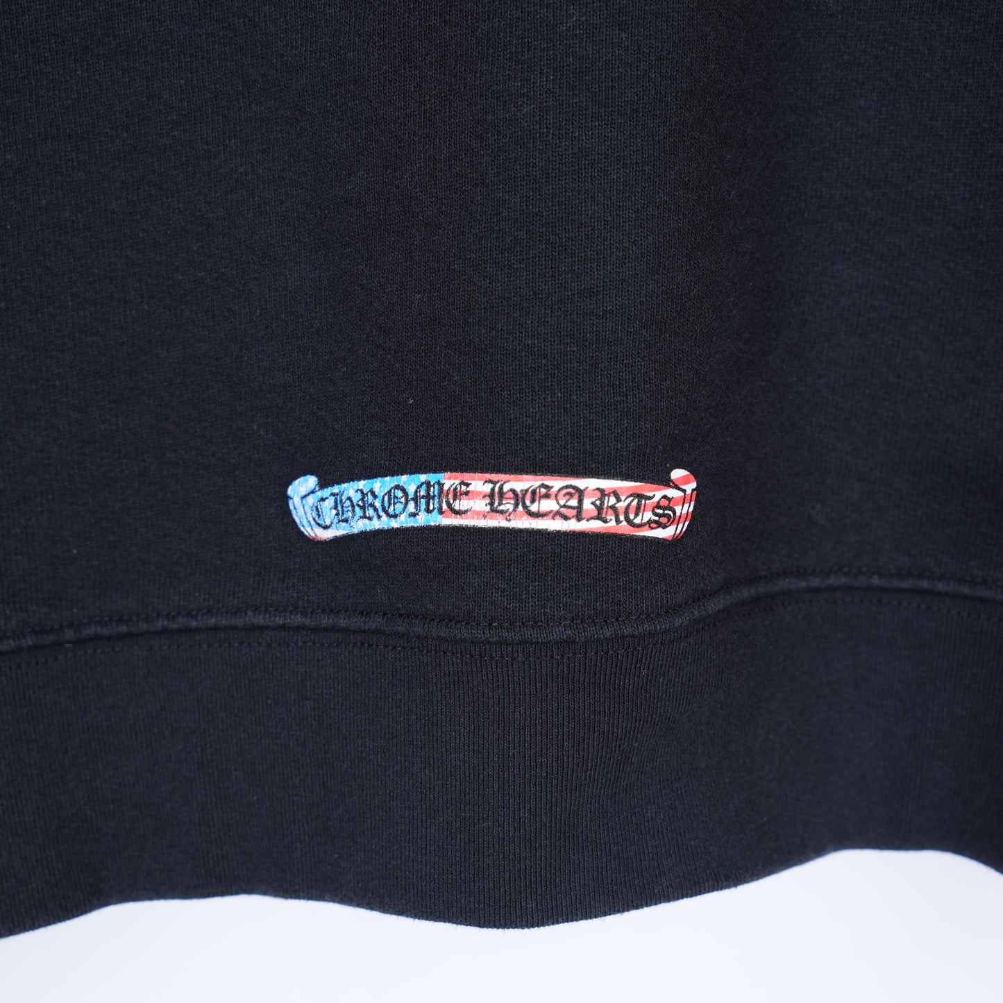 CHROME HEARTS MATTY BOY AMERICAN FLAG LOGO HOODIE