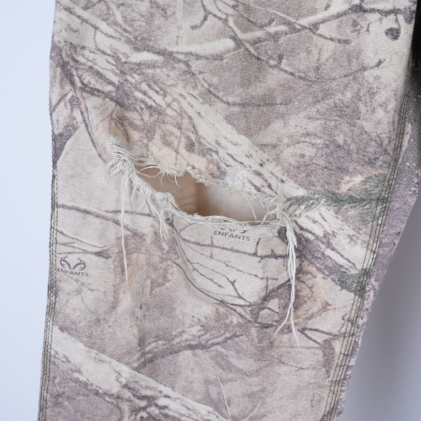 ERD Real Tree Distressed Camo Carpenter Pants