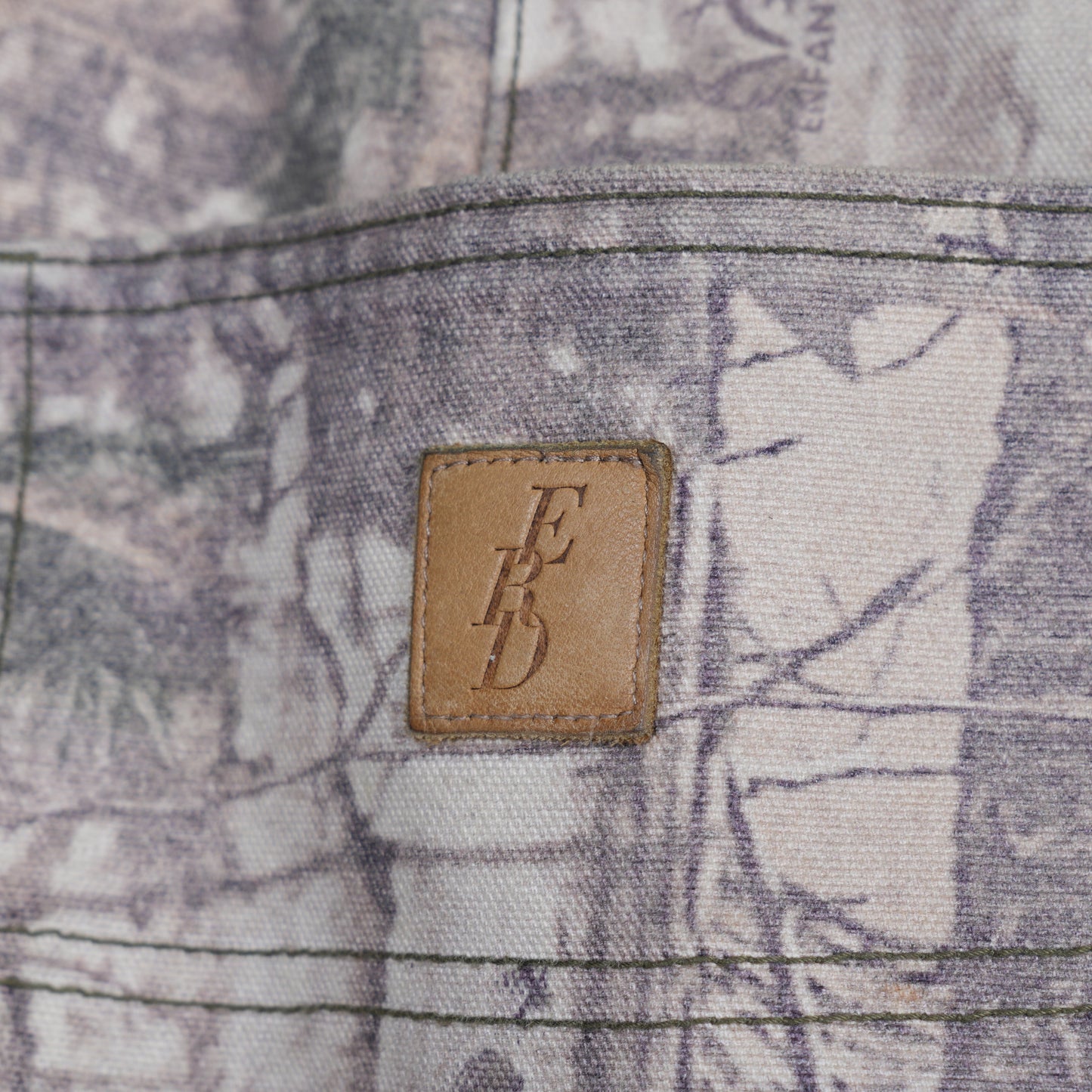 ERD Real Tree Distressed Camo Carpenter Pants