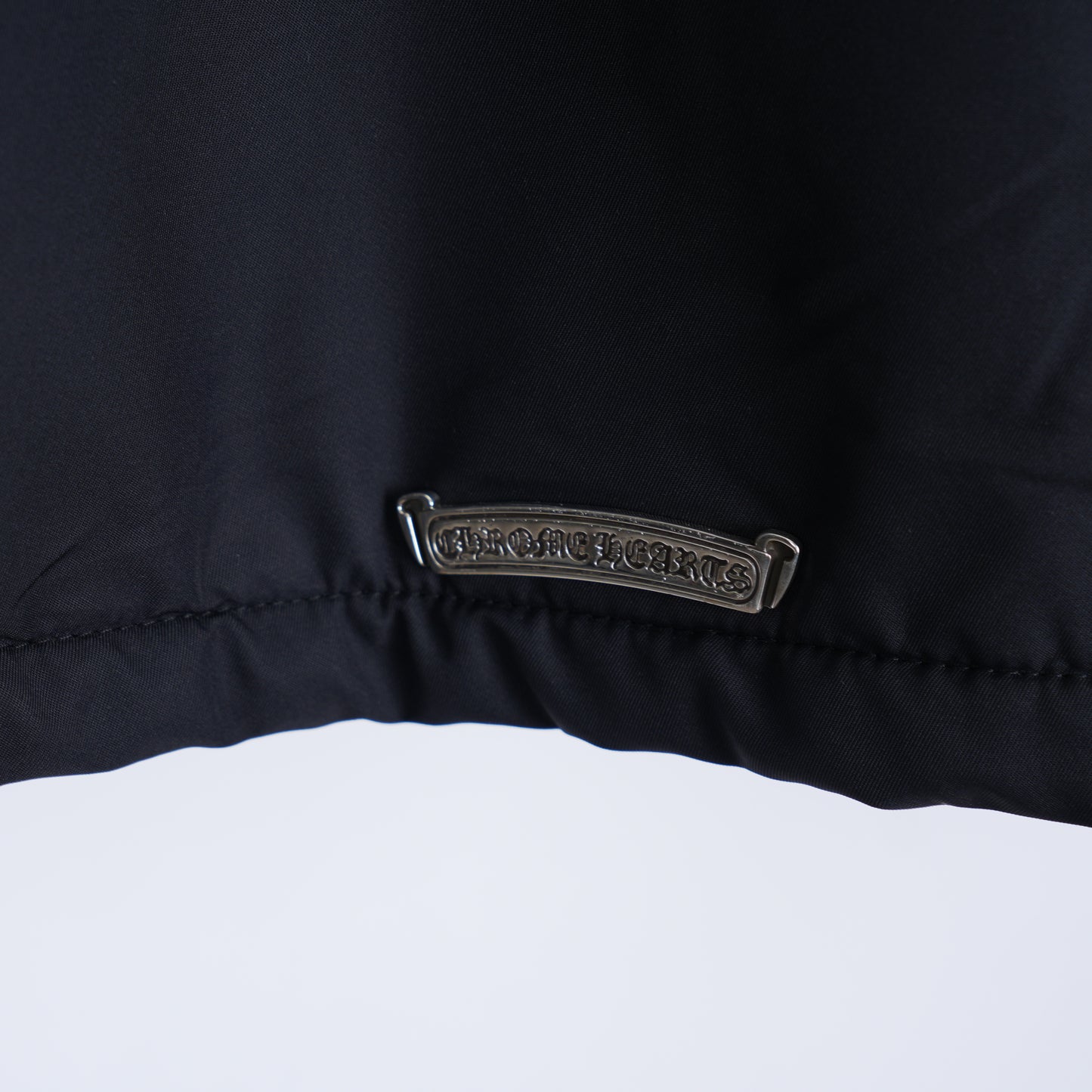 CHROME HEARTS NAVY TRIPLE CROSS COBRA RACING JACKET
