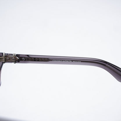 CHROME HEARTS CLEAR PURPLE HOLLYWEIRD GLASSES