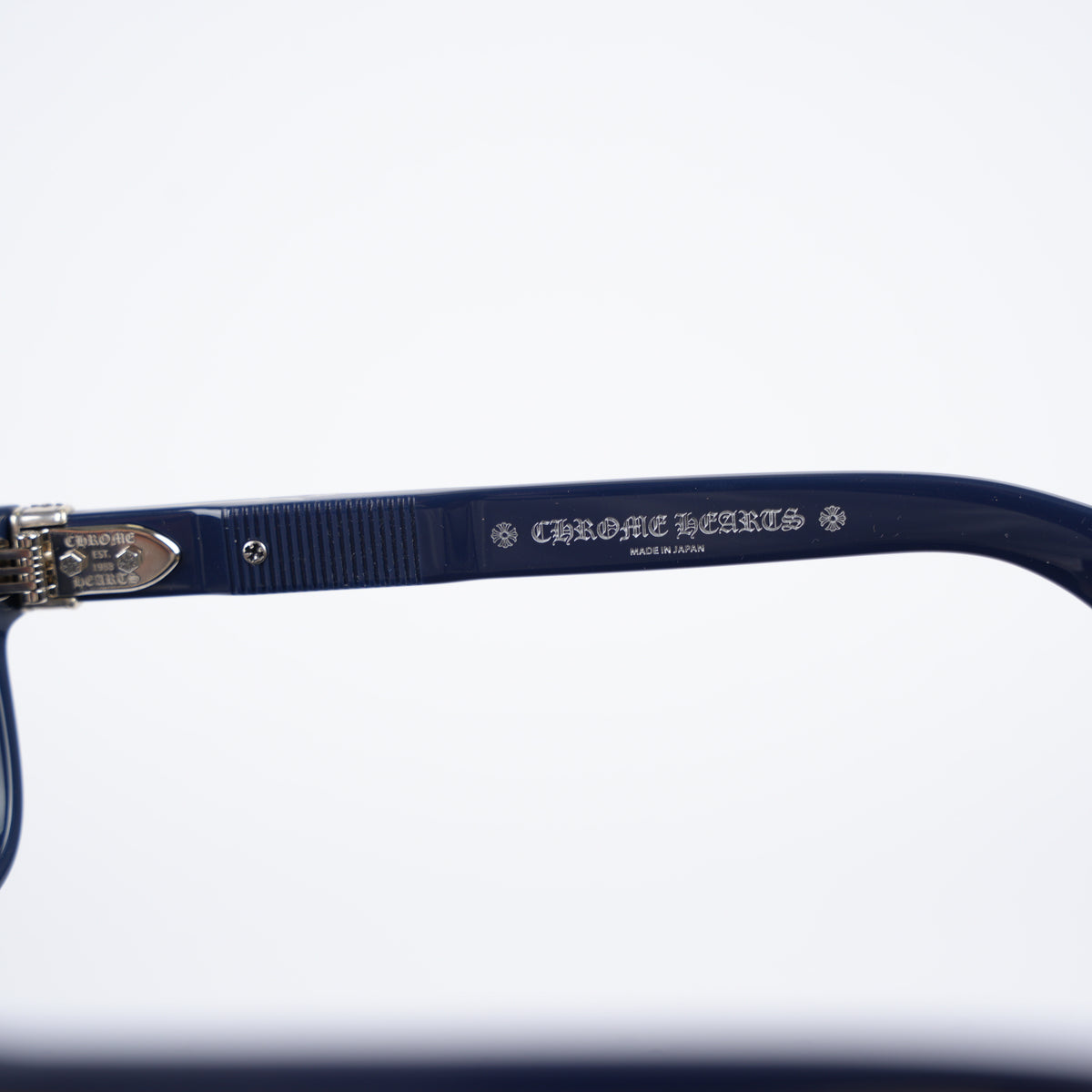 CHROME HEARTS BLUE FRAME PEN 15 GLASSES
