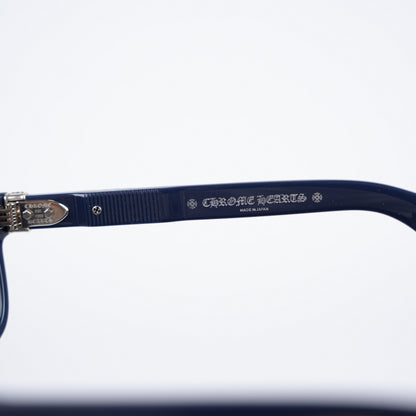 CHROME HEARTS BLUE FRAME PEN 15 GLASSES