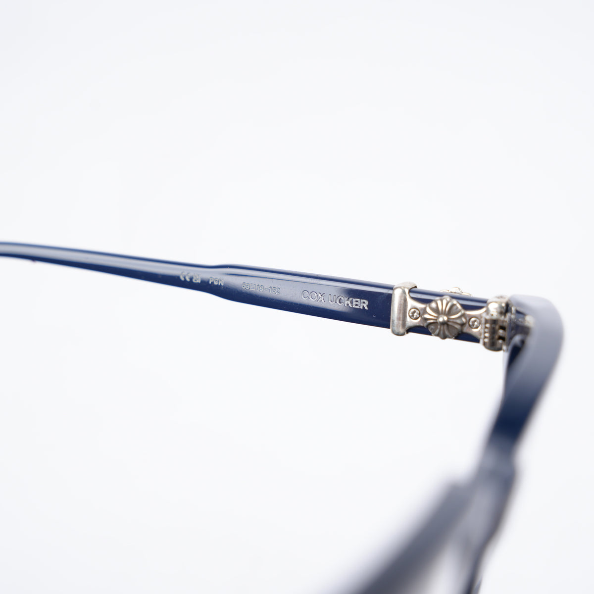 CHROME HEARTS DARK BLUE COX UCKER GLASSES
