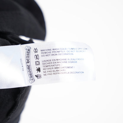 CHROME HEARTS SCRIPT NECK HORSESHOE LOGO POCKET TEE